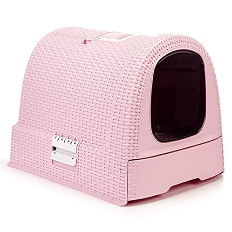 Curver Pet Life Kapuzen Heavensends Snackverpackung Katzenklo Schaufel + Filter- Pink