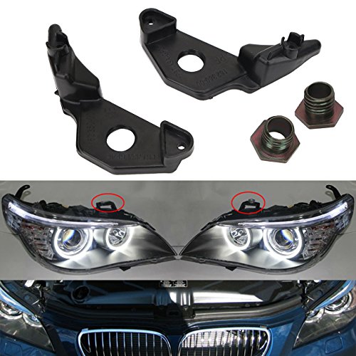 Click Here to See More Images 1 pair headlight headlamp bracket Repair Kit for BMW 5 SERIES E60 E61 2004-2008