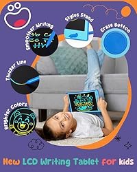 ORSEN 2 Pack LCD Writing Tablet for Kids, Colorful