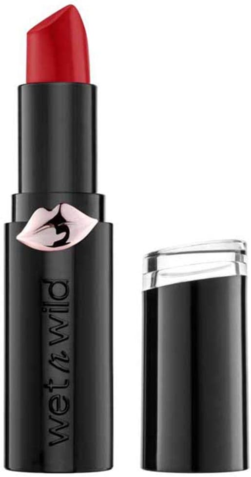 Wet n Wild Megalast Lipstick Stoplight Red Long Lasting Matte Lipstick
