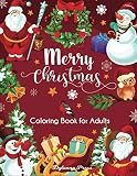 Merry Christmas Coloring Book for Adults: Beautiful Holiday Designs