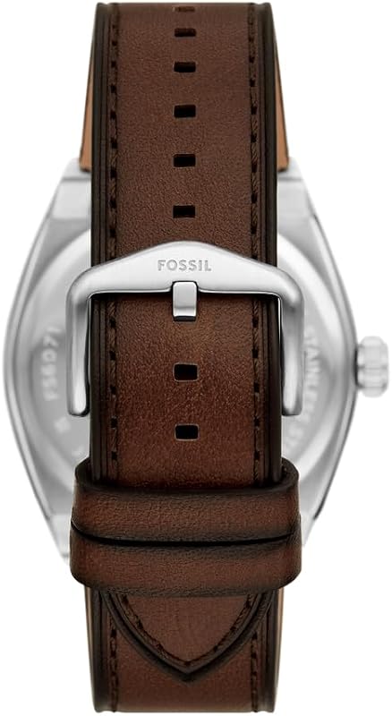 Everett Herrenuhr, Quarz-Dreizeiger-Datumswerk mit Edelstahl- oder Lederarmband