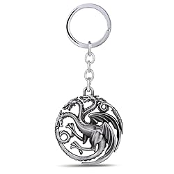Bkinpid Dragon Key Chain House Targaryen Key Chain