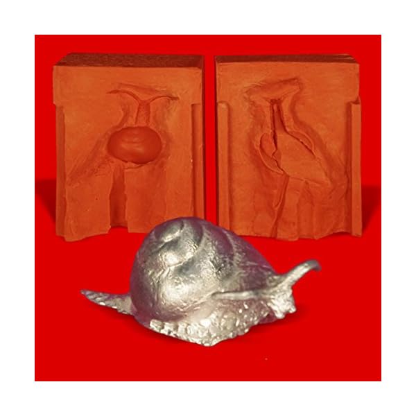 ZinngieÃform Schnecke 1, ca. 45g Reinzinn