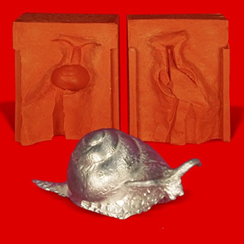ZinngieÃform Schnecke 1, ca. 45g Reinzinn