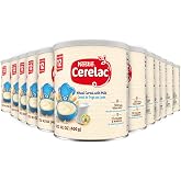 Nestle Cerelac, Wheat Cereal with Milk, 14.1 oz (Pack of 12)