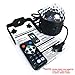 Party Lights,Disco Lights Sound Activated,Halloween Disco Ball Light,Stage Lights-Multi Colors Rotating Magic LED Strobe Lights for Xmas Parties,Room,Pool,Club,Home,Church,Karaoke,Wedding