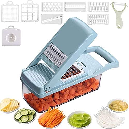 سعر Vegetable Chopper, Food Choppers Cutter and Onion Slicer Dicers, 12