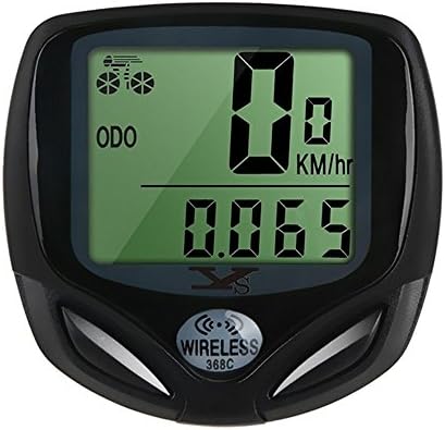 Bike Computer Wireless Waterproof Cycling Odometer with Digital LCT Mutil Function Bicycle Speedometer