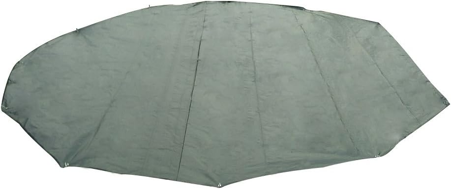 Outdoor Black Diameter 3M/4M/5M6M PE Mat Anti-Dirty Footprint Floor Mat only for Same Size of Daimeter 3M/4M/5M/6M Bell Tent (5M PE Mat)