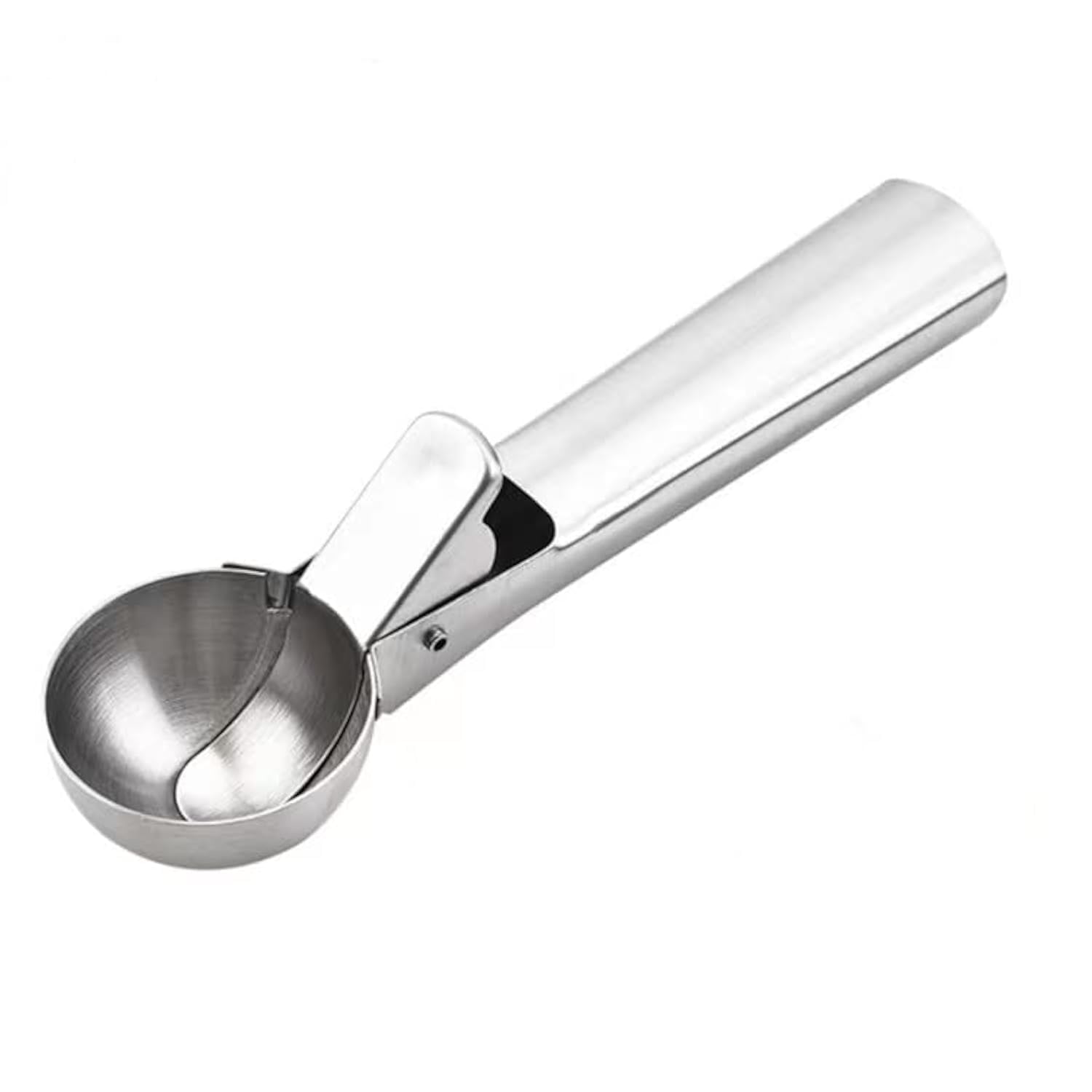 KitsKap Large Ice Cream Scoop Stainless Steel Ice Cream Scooper with Trigger Perfect for Frozen Yogurt, Gelatos, Sundaes,Fruit