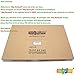 bbq factory® Replacement Cast Iron Cooking Grid Porcelain Coated (4-Pack) for Select Gas Grill Models by Chargriller,Jenn-air, Vermont Castings Gas Grill and Others