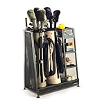 Suncast-Golf-Bag-Garage-Organizer-Rack-Golf-Equipment-Organizer-Storage-Store-Golf-Bags-Clubs-and-Accessories-Perfect-for-Garage-Shed-Basement