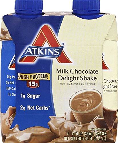Atkins Adv Weight Loss Supplement, Milk Chocolate, 44 oz