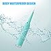 Electric Dental Calculus Remover Tartar Scraper Tooth Stain Remover High Frequency Vibration IPX6 Grade Waterproof with LED Light,Charged with USB