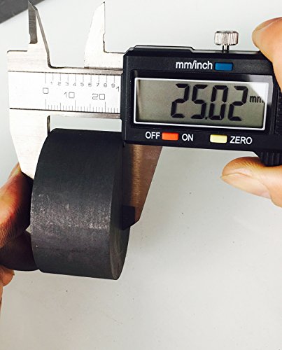 OTOOLWORLD 99.9% Purity Graphite Ingot Block EDM Graphite Plate Milling Surface (50MMx25MM)