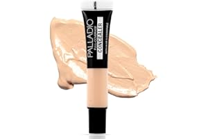 Palladio Full Coverage Concealer, Under Eyes Disguise, Creamy Face and Eye Concealer, Evens Skin Tone, Conceals Blemishes, Da