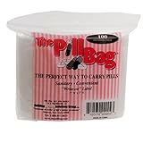The Pill Bag 100 Count Pill Bag Size 3" X 2" 3 Mil