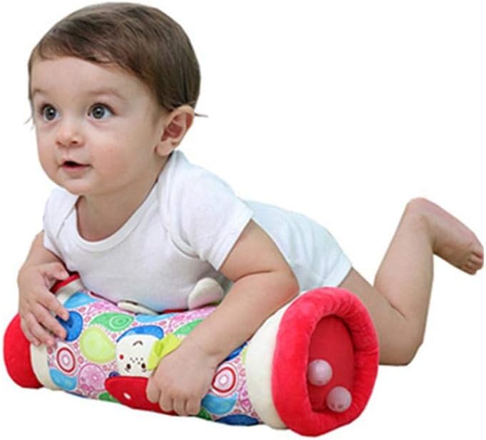 baby safari tummy time roller