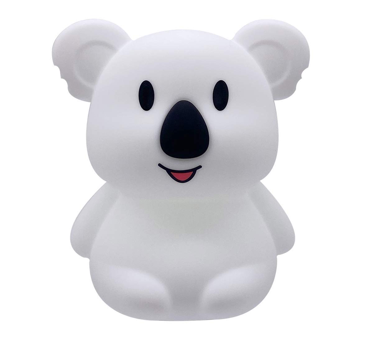 Tianhaixing Night Light Kids with Cute Koala Design Baby Children's Room LED Bedside Lamp with Changeable RGB Colors Rechargeable Night Light Compatible with Touch Control & Remote Control - Koala