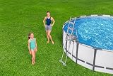 Bestway Flip & Lock Above Ground Pool Ladder 1.32m Safety Access view 12
