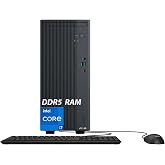 ASUS V500 Tower Desktop Computer | Intel Core i7 13620H (10 Cores, Up to 5GHz) | 16GB DDR5 RAM, 512GB PCIe SSD | WiFi 6, Bluetooth 5.4 | Intel UHD Graphics | Office 365 for The Web, Wired KB &amp; Mouse