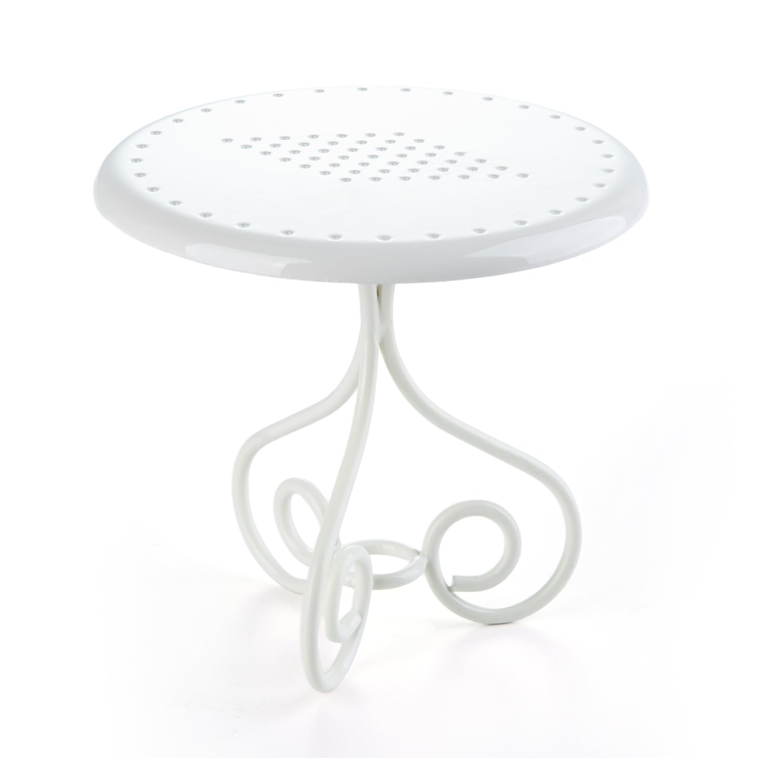 1/12 Dollhouse Metal Chair, Style Doll House Tiny Chair Furniture,Dollhouse Accessories for Doll House Graden