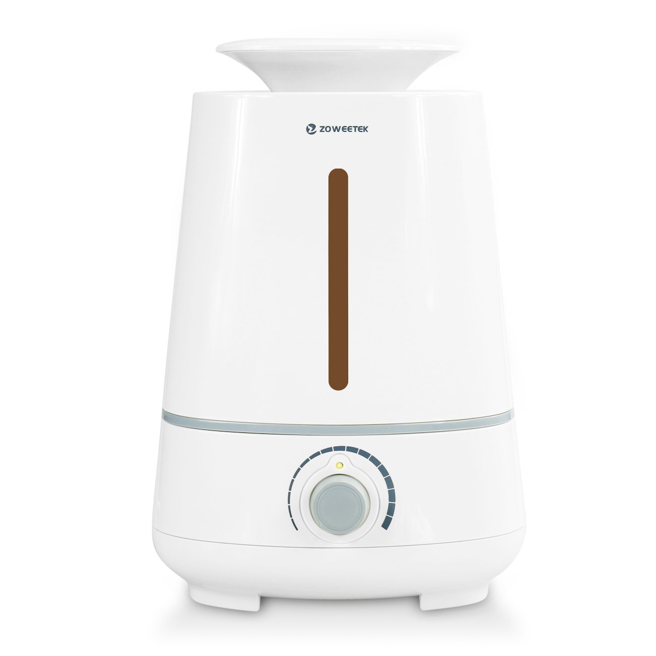 Zoweetek® Humidificador de Aromaterapia / Ultrasónico Cool Mist , Nivel Constante de Humedad, Control de Vapor, Temporizador Sin Ruido 3.5L