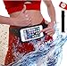 Ultimate Black Waterproof Running & Swimming Belt - Essentials Holder for Gym, Beach, Kayaking, Ski - Fits iPhone, Samsung - Touchscreen IPX8 Dry Waist Bag Pouch - Adventure-Ready Performance