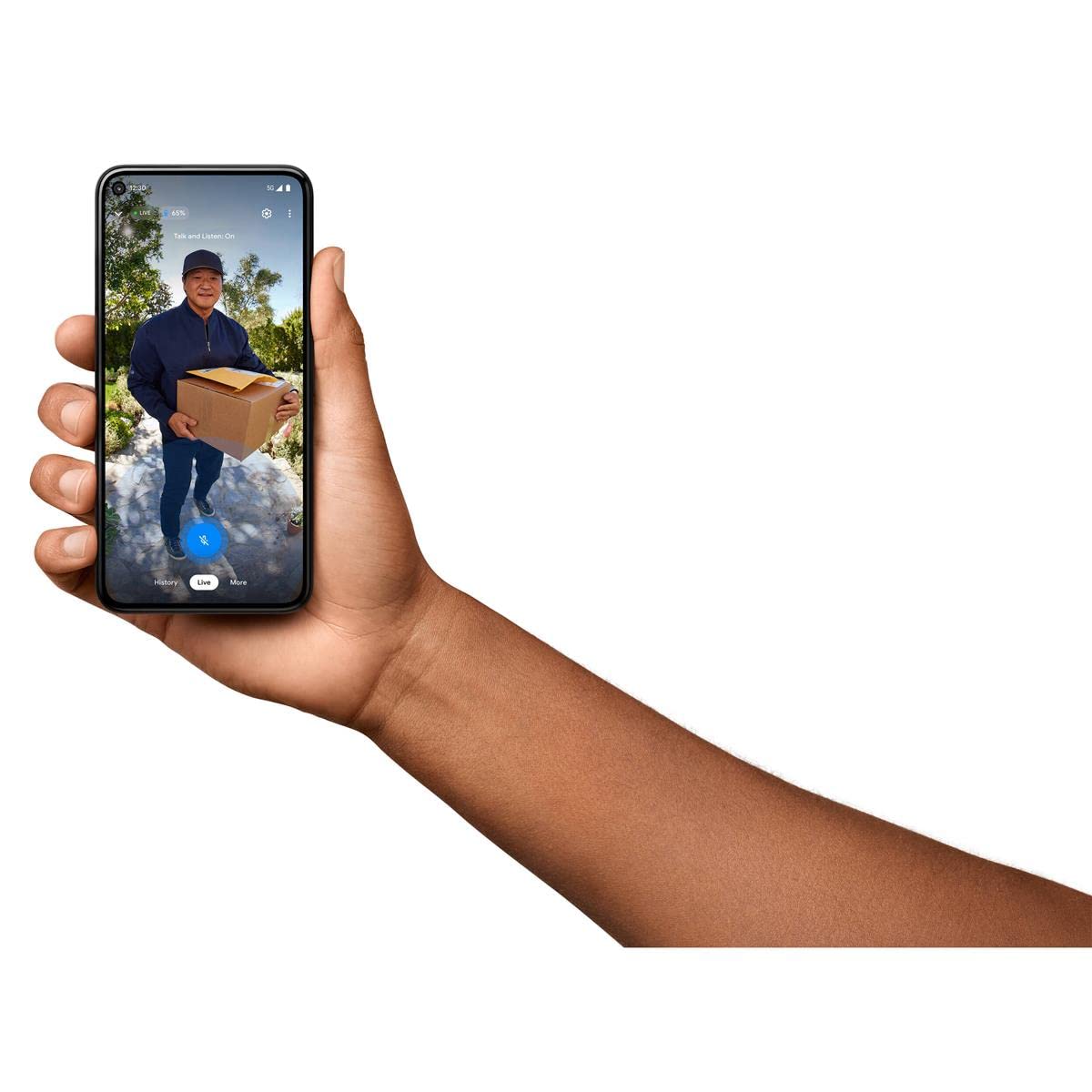 Timbre Google Nest (batería) - Nieve