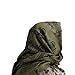 Zephyr Tactical Shemagh Tactical Desert Scarf - Skull & Crossbones - Olive