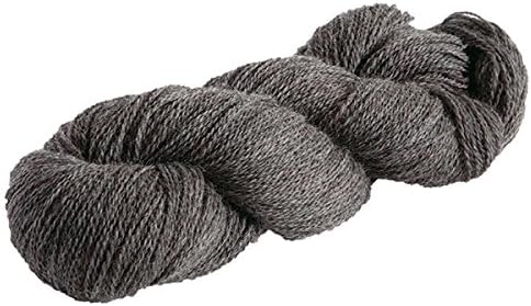 3 Pack - Shadow Heathered Lace Yarn: Merino wool 50gm Hanks in Basalt Heather
