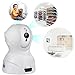 Wireless Security Camera, WiFi Home Security IP Camera PT Baby Monitor with 2-Way Audio, Intelligent Motion Detection and Remote Pan/Tilt/Zoom (720-white)