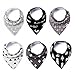 Baby Bandana Drool Bibs - Cute Unisex Design for Boys and Girls, 100% Organic Cotton for Drooling and Teething, Perfect Baby Registry Gift for Infant and Newborn by KiddyByte