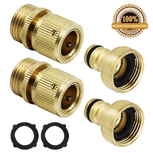 image for Twinkle Star Garden Hose Quick Connect Water Hose Fitting, 3/4 Inches 
