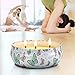 Scented Candles, 13.5oz, Natural Soy Wax Scented Candles Gift Candles Travel Tin, 3 Wick Candles with Fragrance of Spring, Gifts for Women Relaxation, Indoor and Outdoor