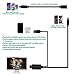 EXW 3 in1 5pin+11pin MHL Kit Universal MHL Micro USB to HDMI Cable 1080P HDTV Adapter for Samsung Galaxy S5 S4 S3 S2 Note 2 Note 3 Note 4 HTC LG and More MHL-enabled Phones (MHL to HDMI)