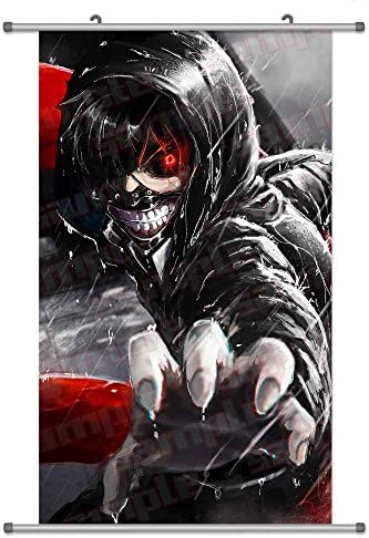 A Wide Variety of Tokyo Ghoul Anime Characters Wall Scroll Hanging Decor (Kaneki Ken 6)
