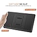 MoKo Case for Fire HD 10 Tablet (5th Generation, 2015 Release) - [Heavy Duty] Shockproof Defender Full Body Rugged Hybrid Cover with Built-in Screen Protector for Amazon Fire HD 10.1 Inch Tablet,BLACK
