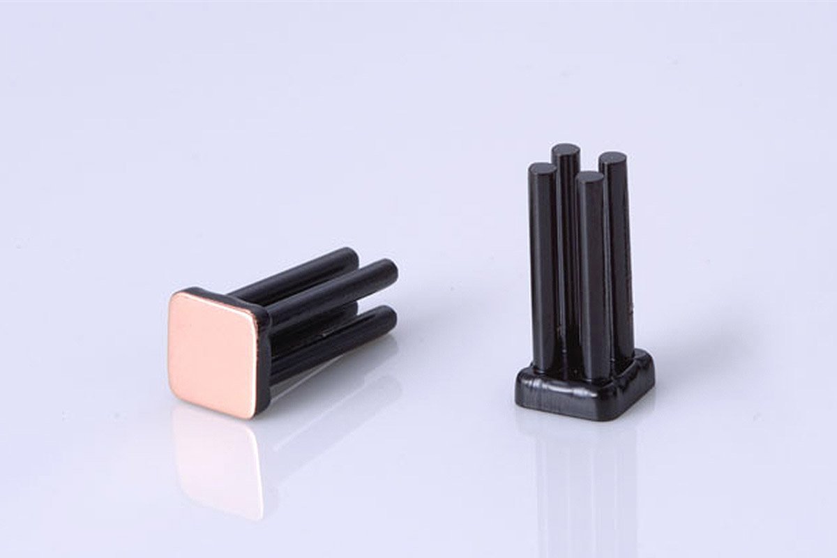 Enzotech Mosfet Passive Heat Sink 10Pack Black 6.5 x 6.5 x 12 mm