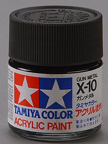 Tamiya TAM81010 Acrylic X10 Gloss,Gun Metal