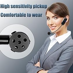 HUACAM Wireless Microphone, Head Mounted and