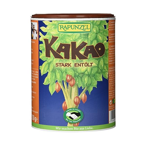 Rapunzel Kakaopulver stark entÃ¶lt HIH Bio, 250 g
