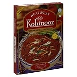 Kohinoor Heat & Eat Curries, Peshawari Dal Makhani, 10.5-Ounce Boxes (Pack of 10)