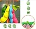 Extrusion Squeeze-a-Bean Soybean Stress Relieving Playful Charms Keychain for Mobile Keys (Random Color)