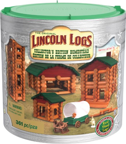 K'nex Lincoln-Logs Collector's Edition Homestead Building Set