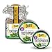 The Dirt - Remineralizing Tooth Powder, Natural Fluoride-Free Teeth Whitening Powder with Hydroxyapatite, Flouride & Gluten Free, Organic Vegan (Super Mint, 51g: 6 Month Supply)