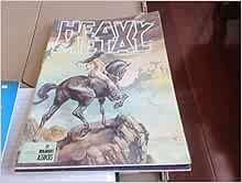 Heavy Metal Magazine, January 1978, Vol. i, No.10: Cover by Val Mayerik