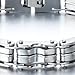 Heavy-duty Stainless Steel Men's Bike Chain Bracelet Jewelry for Man Bold and Chunky