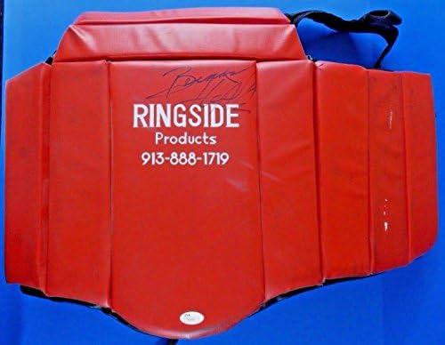 BERNARD HOPKINS SIGNED BOXING TRAINING BODY PROTECTOR (Full Size) ~ T05699 - JSA Certified - Autographed Boxing Miscellaneous Items